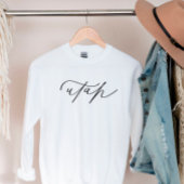 Utah Script Staat Women's Sweatshirt