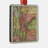 Utah Silbernes Ornament (Rechts)