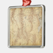 Utah Silbernes Ornament (Links)