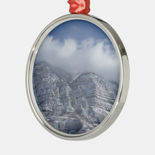 Utah Souvenir Silbernes Ornament (Links)