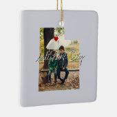 Utah Staat Foto-Eingabe und Ortsname Keramikornament (Rechts)