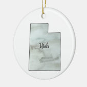 Utah Staat Illustration Painting Keramik Ornament (Links)