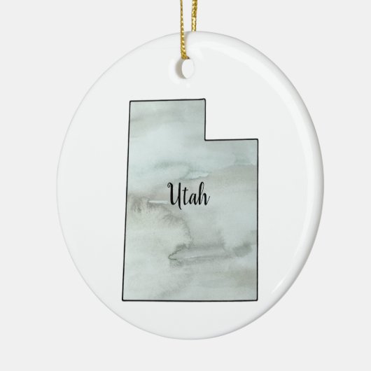 Utah Staat Illustration Painting Keramik Ornament (Links)