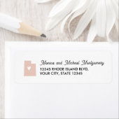 UTAH Staat Karte mit Herz - JEDE FARBE (Insitu)