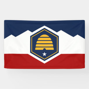 Utah Staat neue Flagge Symbol USA Amerika Banner
