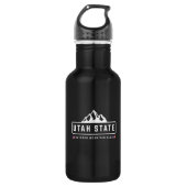 Utah Staat Outdoor Edelstahlflasche (Vorderseite)