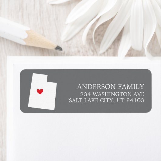 UTAH Staat | Rücksendekennzeichen verschieben (Insitu)