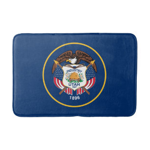 Utah Staatsflagge Badematte