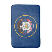 Utah Staatsflagge Badematte (Vorderseite Vertikal)