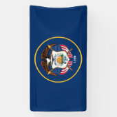 Utah Staatsflagge Banner (Vertikal)