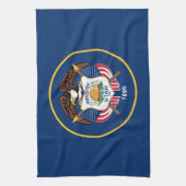 Utah Staatsflagge Geschirrtuch (Vertikal)