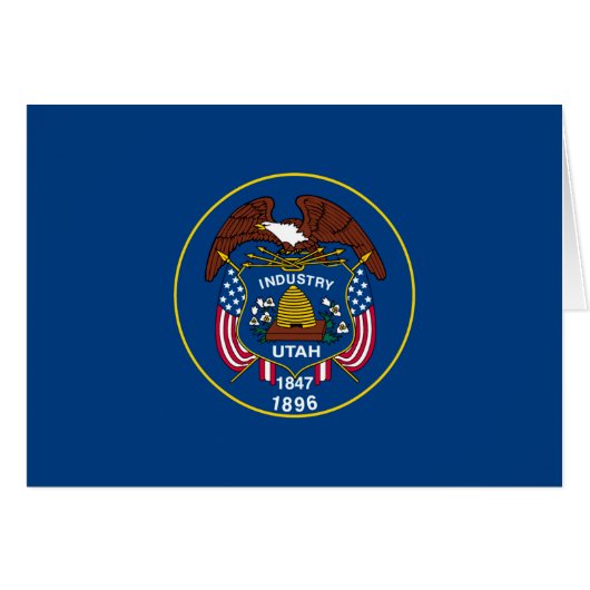 Utah State Flag Design (Vorderseite (Horizontal))