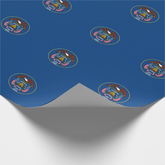Utah State Flag Design Geschenkpapier (Ecke)