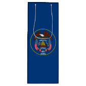 Utah State Flag Design Geschenktüte Für Weinflaschen (Vorderseite)
