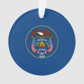 Utah State Flag Design Ornament (Vorderseite)
