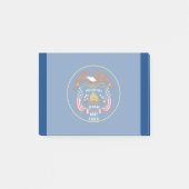 Utah State Flag Design Post-it Klebezettel (Vorderseite)
