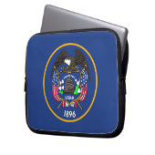 Utah State Flag Laptop Sleeve (Vorderseite Links)