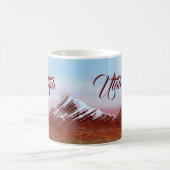 Utah State Gebirgskette Kaffeetasse (Mittel)