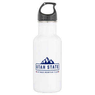 Utah State Outdoors Edelstahlflasche