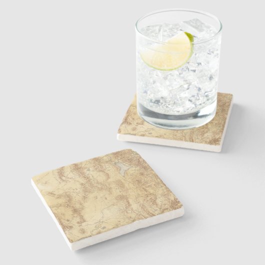 Utah Steinuntersetzer (Seitenansicht)