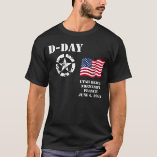 Utah-Strand, Normandie, Frankreich, am 6. Juni T-Shirt