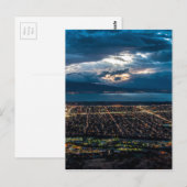 Utah Tal und Provo bei Sonnenuntergang Postkarte (Vorne/Hinten)