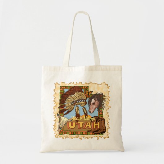 Utah-Taschentuch Tragetasche (Vorne)