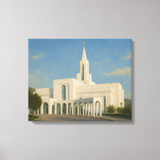 Utah Temple Painting™ LDS Art Leinwand