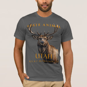 Utah-Territorium Tier betäubender Bergelk T-Shirt
