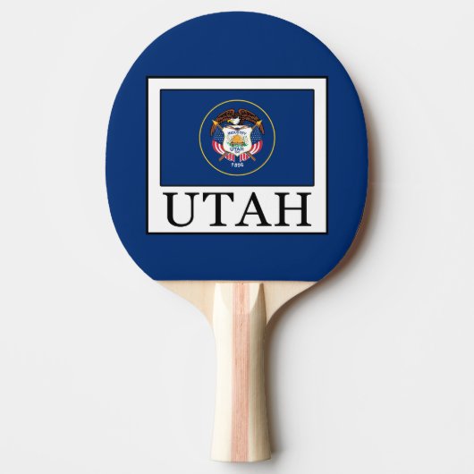 Utah Tischtennis Schläger (Vorderseite)