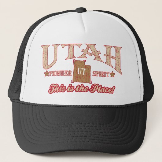 Utah Truckerkappe (Vorderseite)