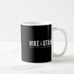 Utah Twin Peaks Wilderness Wanderung Tree Retro Gr Kaffeetasse
