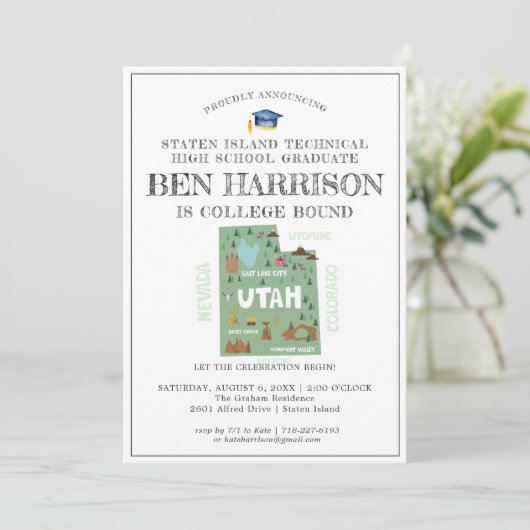 Utah | Uni Bound Graduation Party (Stehend Vorderseite)