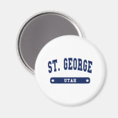 Utah Uni Style T T-Shirts Magnet (Vorderseite/Rückseite)