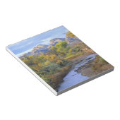 UTAH. USA. Angenehmer Bach im Herbst bei Sonnenauf Notizblock (angewinkelt)