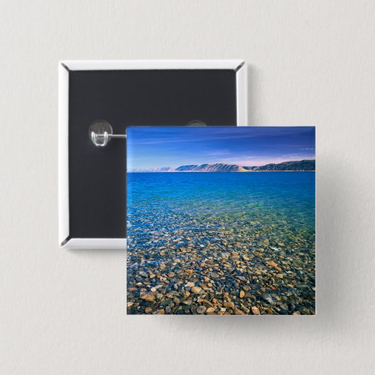 UTAH. USA. Klare Gewässer des Bärensees Button (Vorne & Hinten)