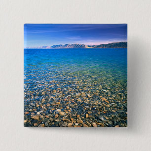 UTAH. USA. Klare Gewässer des Bärensees Button