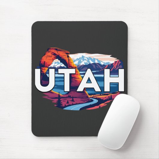 Utah USA Mousepad (Mit Mouse)