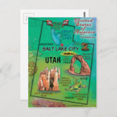 Utah USA Postkarte (Vorne/Hinten)