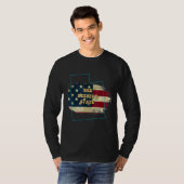 Utah Ut Us Flag Motto T-Shirt (Vorne ganz)