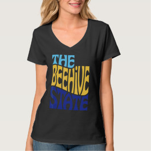 Utah Ut Us Staat Gestaltmotto T-Shirt