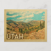 Utah Vintage Travel Postkarten (Vorderseite)