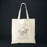 Utah Wedding Welcome Tote Bag Tragetasche<br><div class="desc">Diese Tasche in Utah ist ideal,  um die Gäste der Stadt zu Ihrer Hochzeit zu empfangen! Packen Sie es mit lokalen Goodies für ein extra lustiges Willkommenspaket.</div>