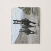 Utah Wild Horses Running Puzzle (Vertikal)