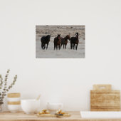 Utah Wild Mustangs Poster (Küche)