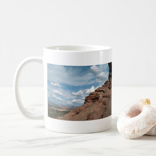 Utah-Wüste-Foto Kaffeetasse (Mit Donut)
