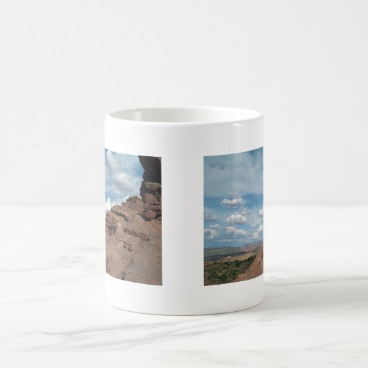 Utah-Wüste-Foto Kaffeetasse (Mittel)