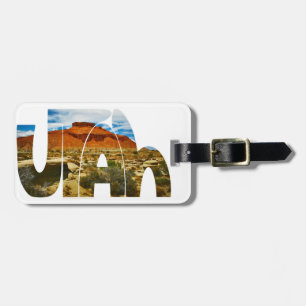 Utah-Wüstenlogo Gepäckanhänger