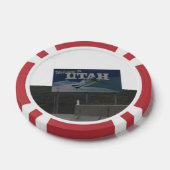 Utah-Wyoming-Staat Pokerchips (Einzeln)