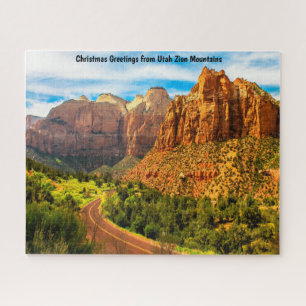 Utah Zion Berge. Puzzle